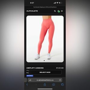 Alphalete Amplify Leggings